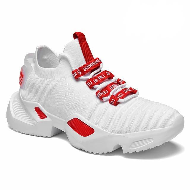 Thick Soled Flyknit Extra Anty Skidding Trainer For All Season