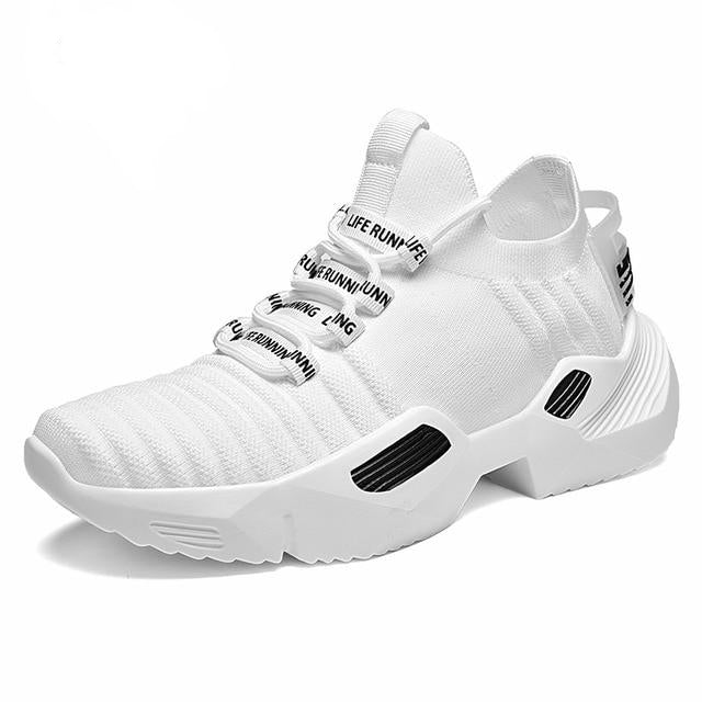 Thick Soled Flyknit Extra Anty Skidding Trainer For All Season