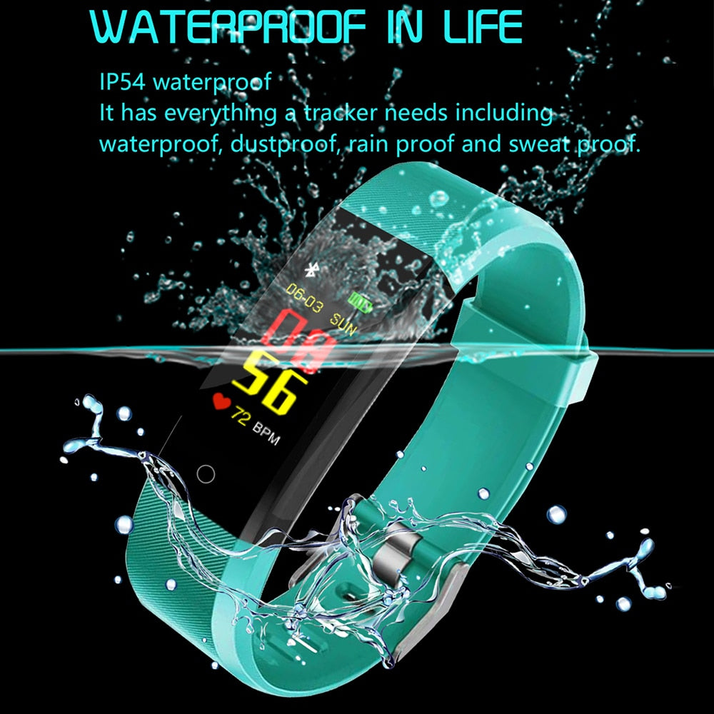 Heart  Rate & Blood Pressure Monitoring Smartwatch For iOs & Android