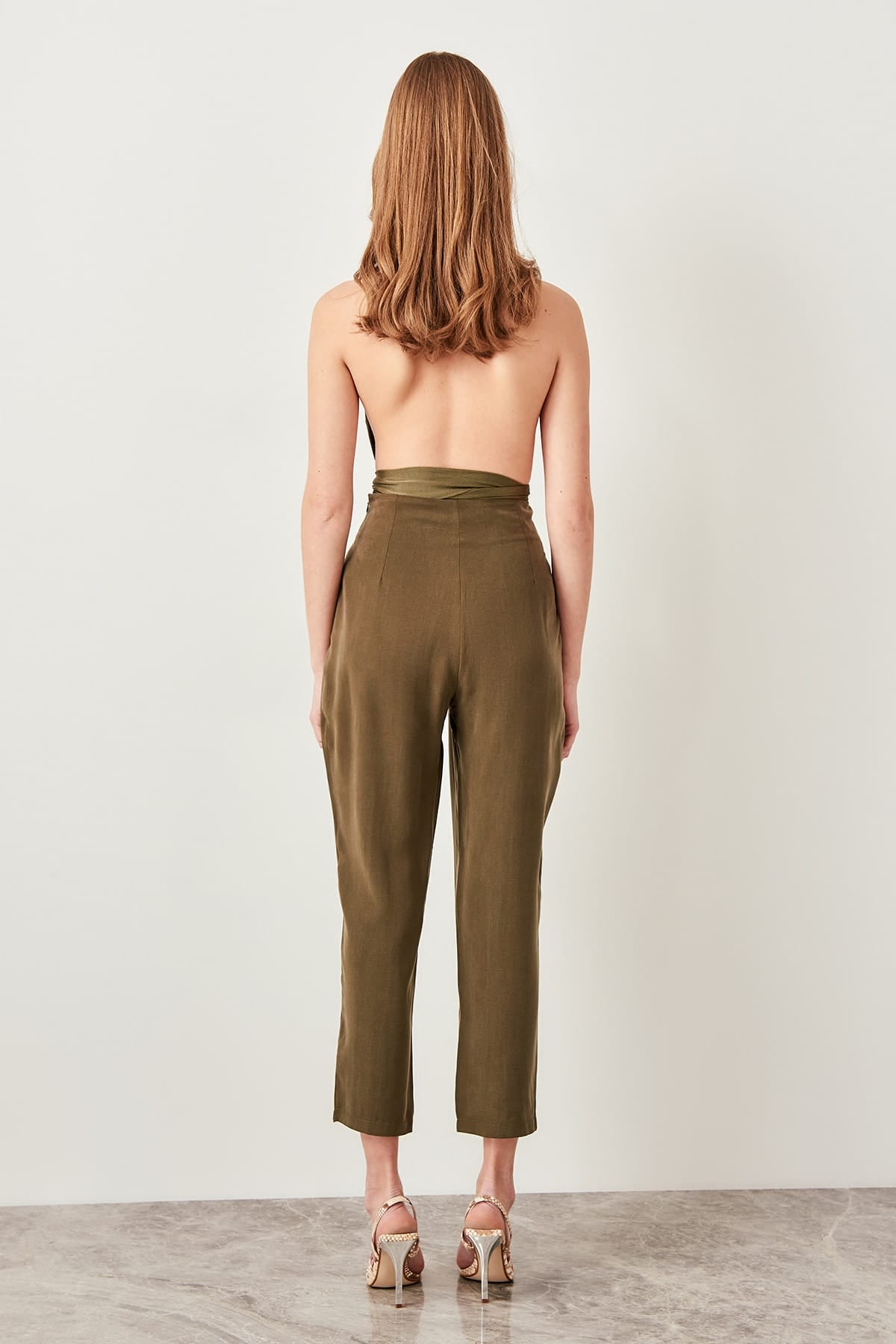 Advanced Linking Khaki Pants Lyocell