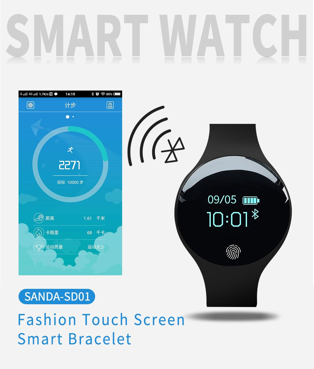 Intelligent Fitness Bracelet Watch For iPhone