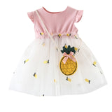 For Girls Cotton Mini Party Dress