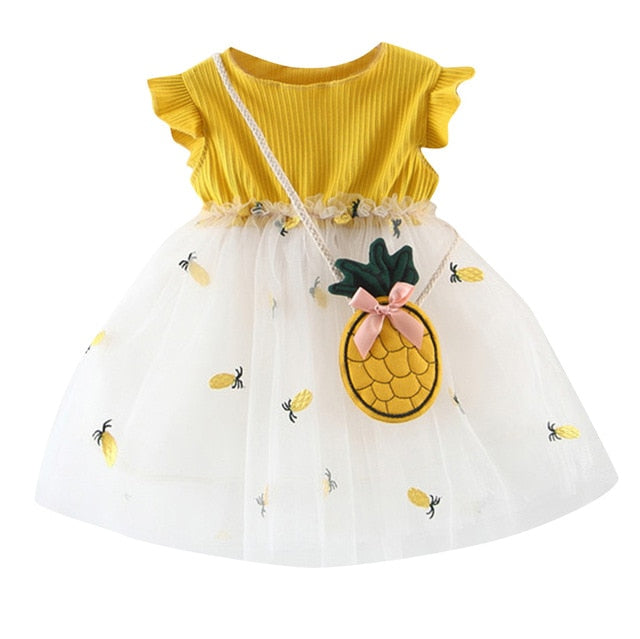 For Girls Cotton Mini Party Dress