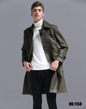 Tailored For Fine Quality Men Polyester Long Overcoat