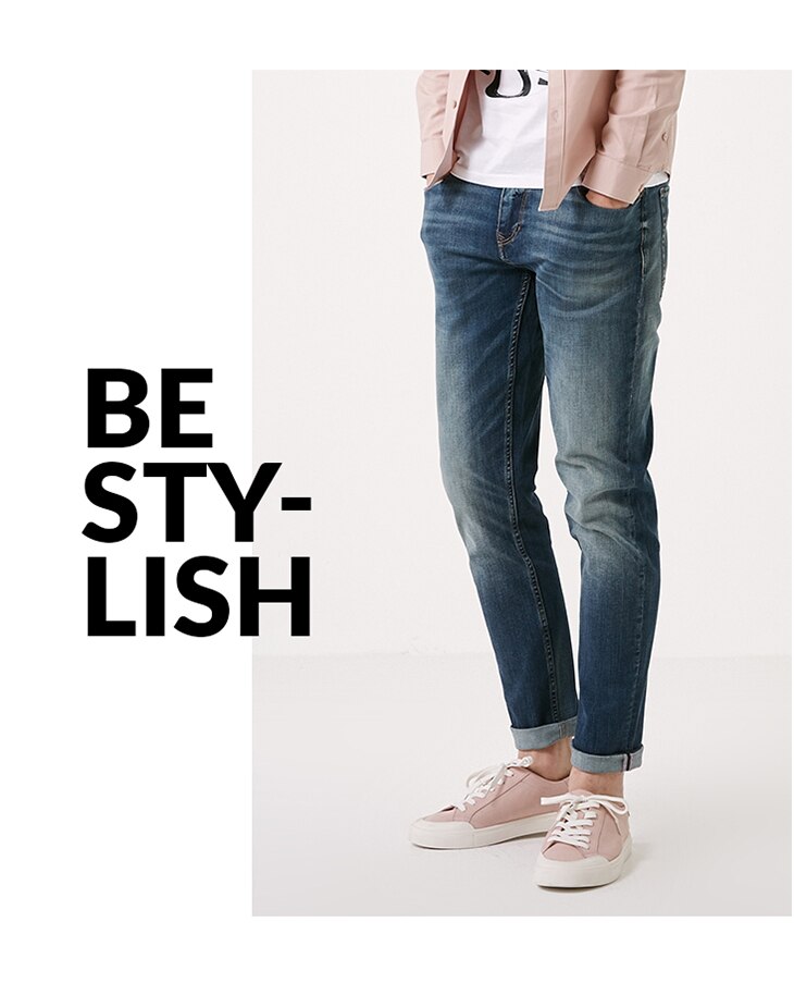 Mens Premium Cotton Smooth Jeans For All Years