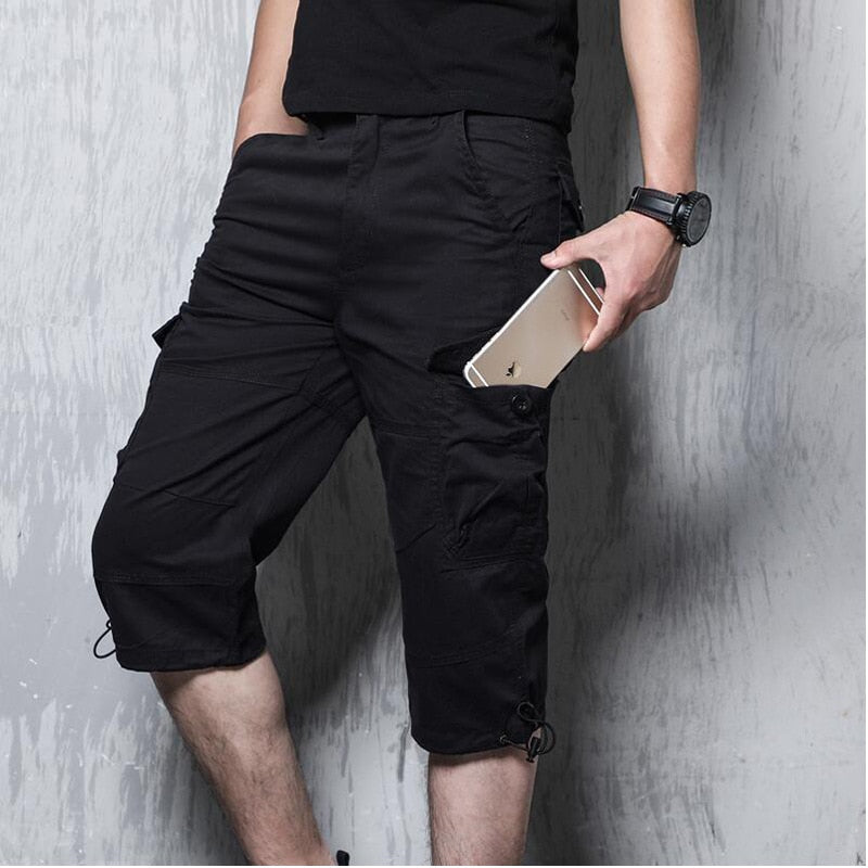 Multi Pocket Mens Summer Thin Short