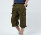 Mens Multi Pockets Short Trouser For Summer Walk