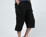 Mens Multi Pockets Short Trouser For Summer Walk