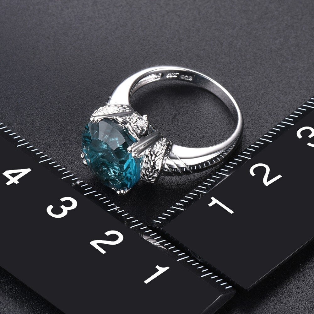Classic Design Wedding Ring With 925 Gemstone Silver