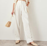 Leg Wide Flexible Pants