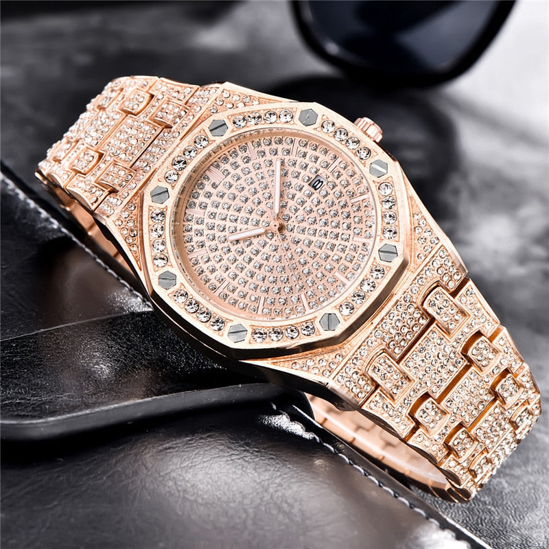 Analog Stainless Still Wristband Watch For Ladies