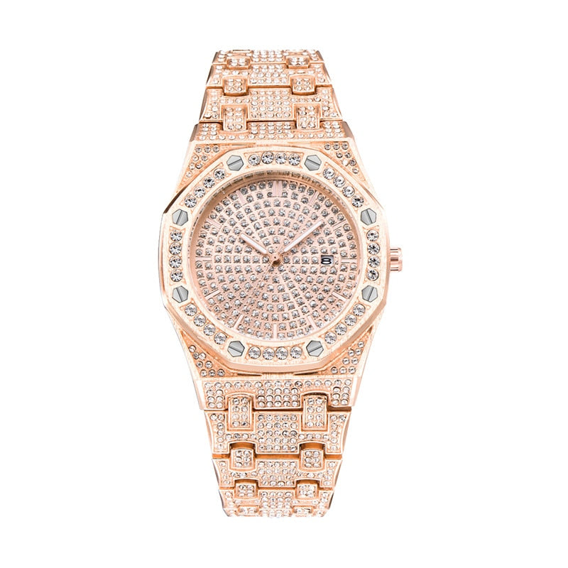 Analog Stainless Still Wristband Watch For Ladies
