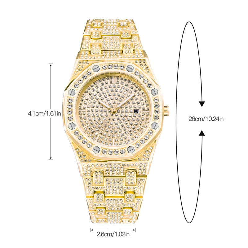 Analog Stainless Still Wristband Watch For Ladies