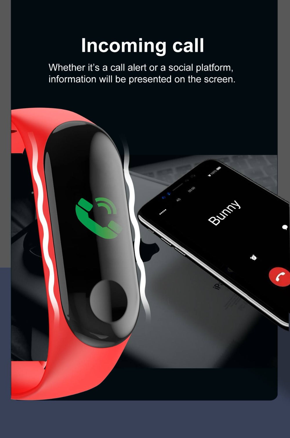 Unisex Gorgeous Looking Smart Intelligent Watch For iPhone & Android