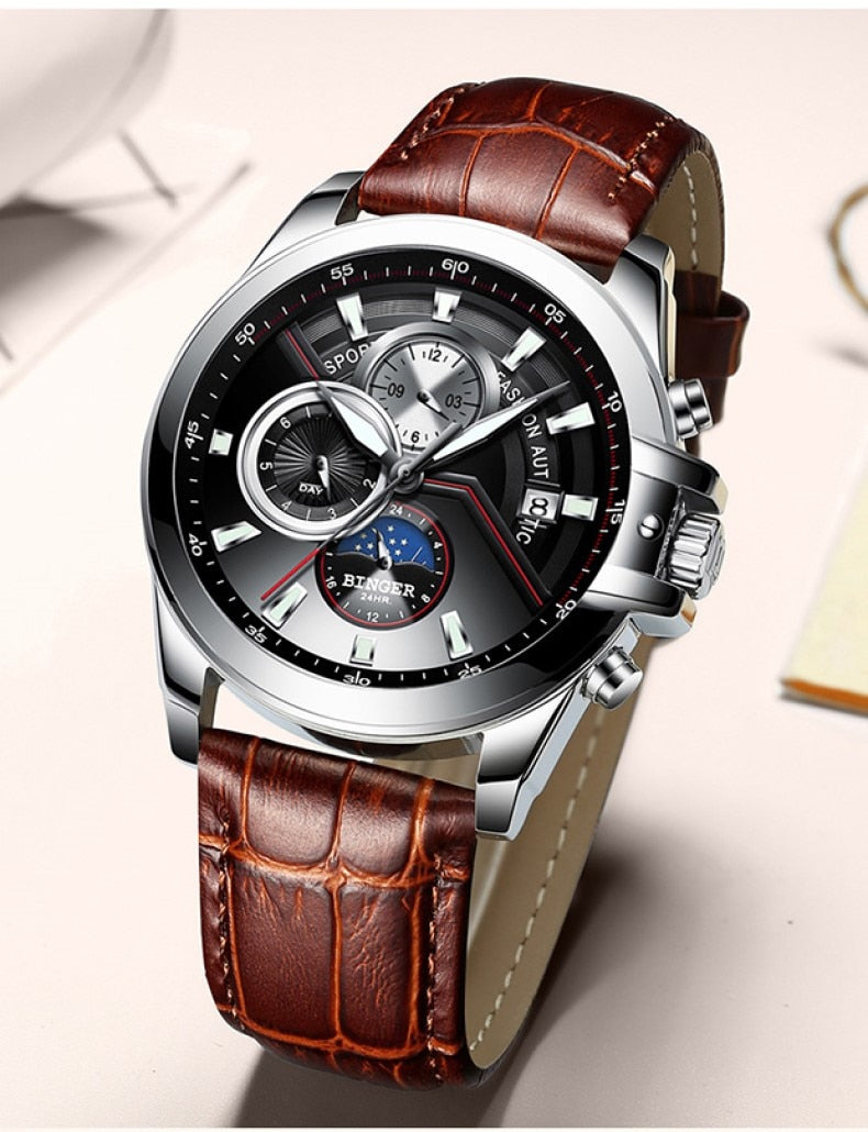 Mechanical Multinational Swimming Sports Watch