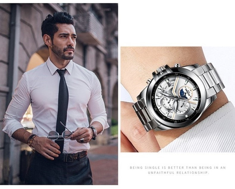 Mechanical Multinational Swimming Sports Watch