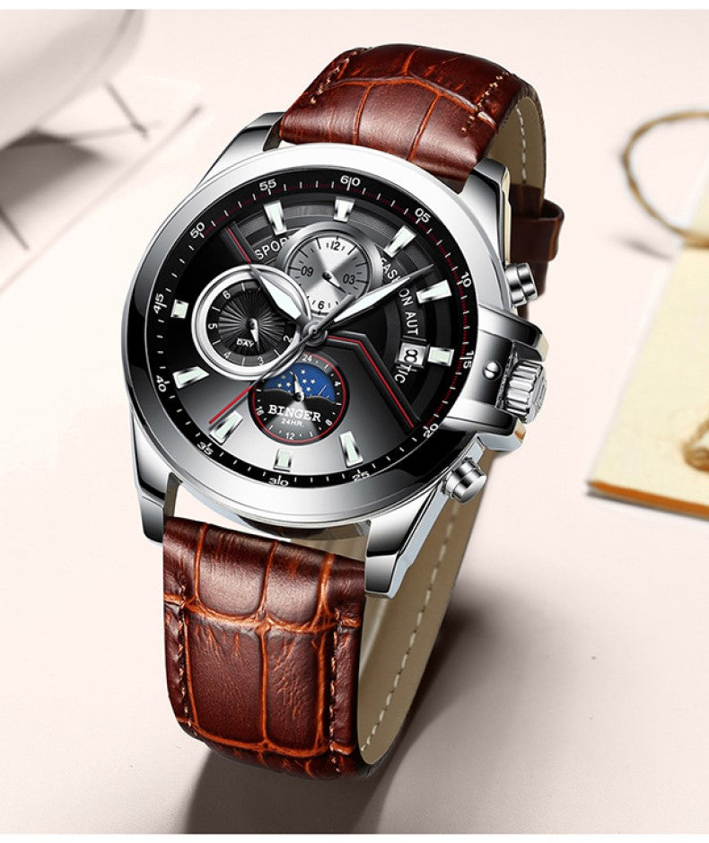 Mechanical Multinational Swimming Sports Watch