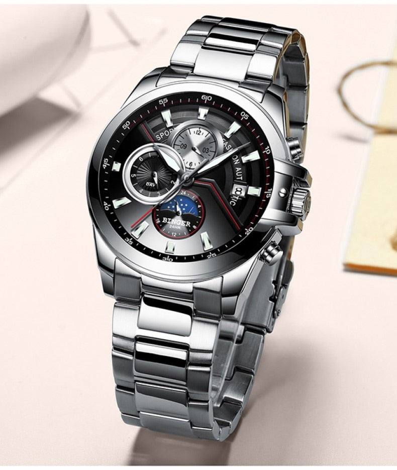Mechanical Multinational Swimming Sports Watch