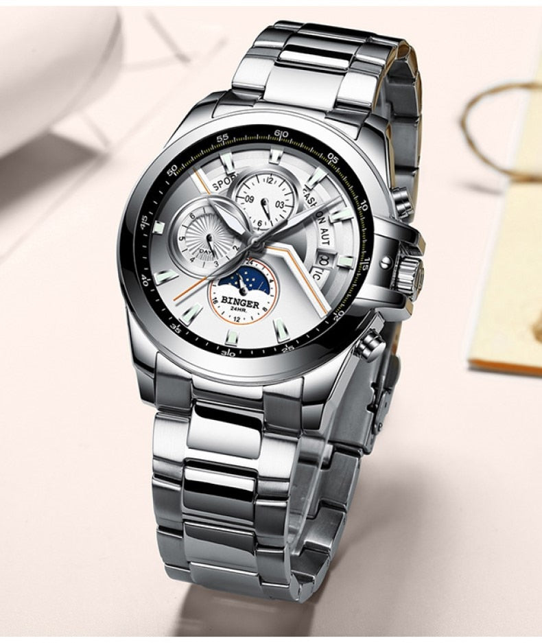 Mechanical Multinational Swimming Sports Watch