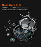 Intelligent Heart Rate Monitoring Smart Sports Watch With Dual Camera GPS & Nano Sim Wifi