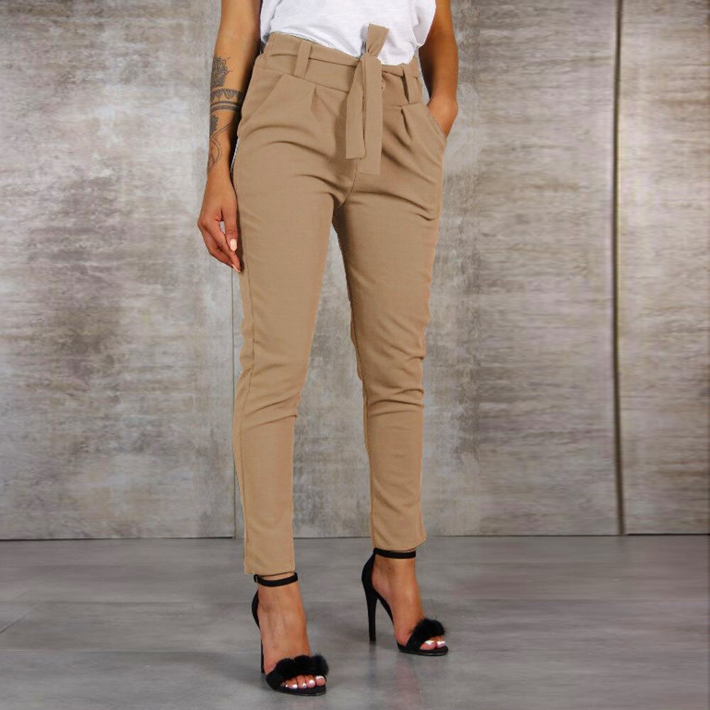 Casual Slim Perfect Ladies High Street Wear Pencil Pant