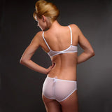 FLORAL SHEER LACE DEMI BRA (LL6282)