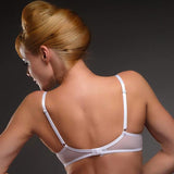 FLORAL SHEER LACE DEMI BRA (LL6282)