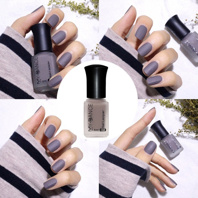 UV Colorful Nail Gel Polish Scrub  Cuticle Semi-Permanent Nail Art Glue Pigment Paint Varnish Tool