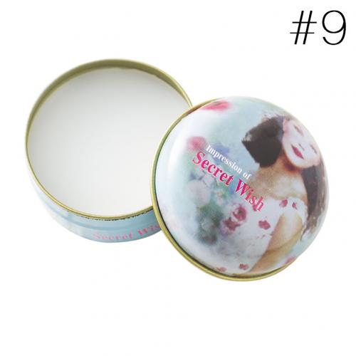 1PC 15g Portable Round Box Long lasting Solid Perfume Balm for  Women Men Body Fragrance Skin Care solid perfume tins