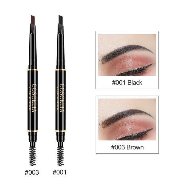 Double-Sided Eyebrow Pencil For Makeup Lasting Pen