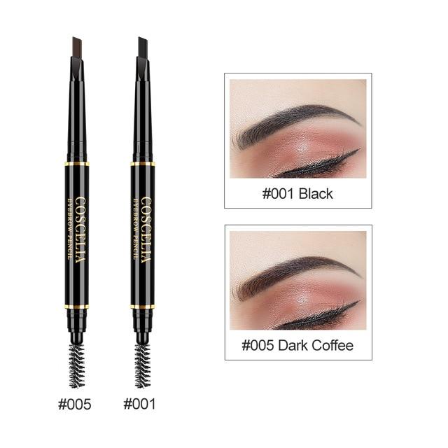 Double-Sided Eyebrow Pencil For Makeup Lasting Pen