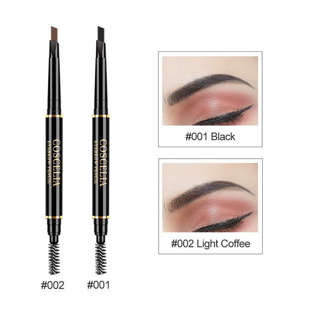 Double-Sided Eyebrow Pencil For Makeup Lasting Pen