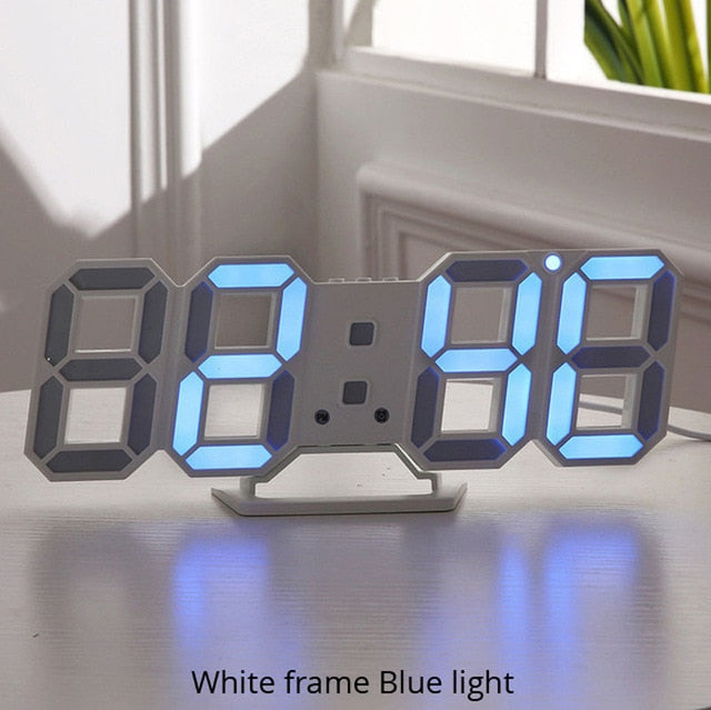 3D LED Wall Clock