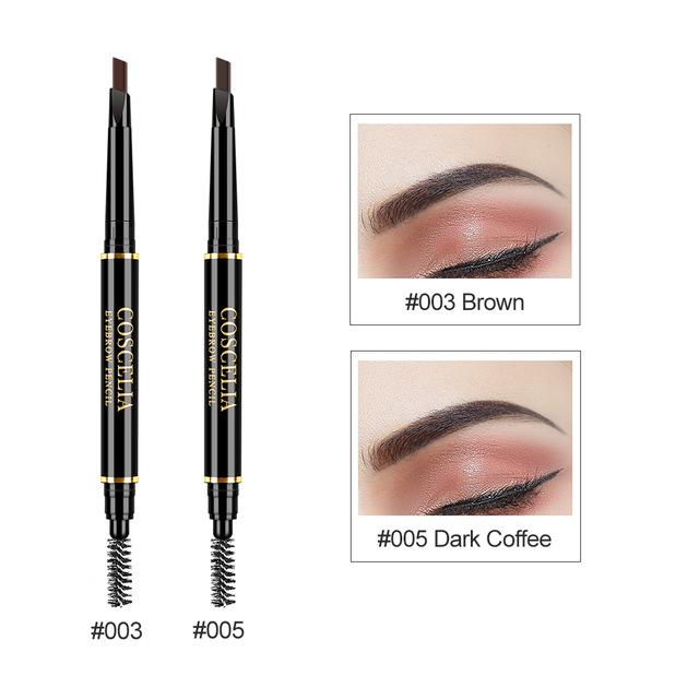 Double-Sided Eyebrow Pencil For Makeup Lasting Pen
