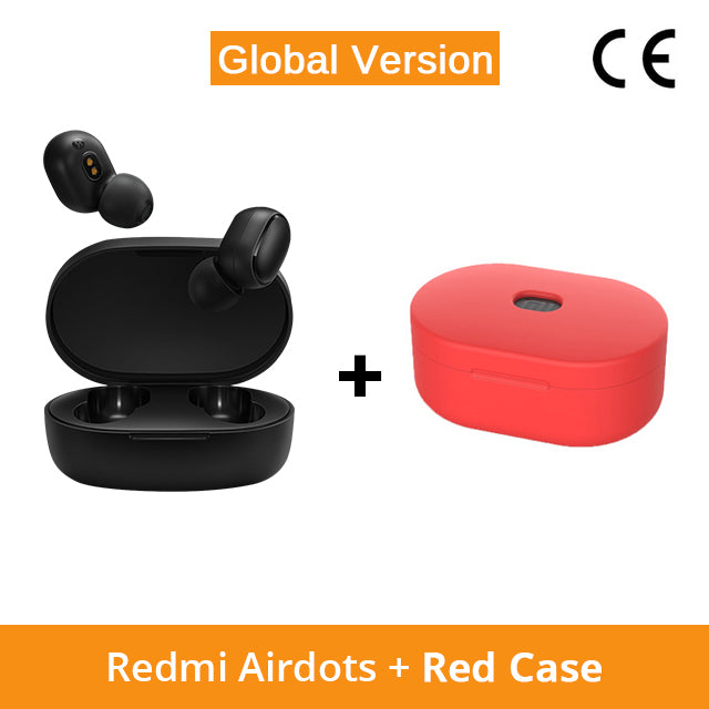 Xiaomi Redmi AirDots Wireless Bluetooth 5.0 Earphone In Ear stereo bass Earphones With Mic Handsfree Redmi Earbuds