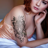 Waterproof Temporary Tattoo Sticker Bird Flower Rose fake tatto Cool flash tatoo tatouage temporaire body art for girl women men