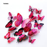 Double layer Butterfly Wall Sticker