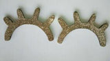 Wood Eyelashes Cartoon Decoration