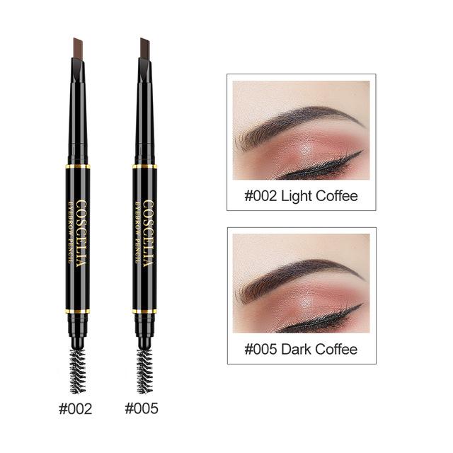 Double-Sided Eyebrow Pencil For Makeup Lasting Pen