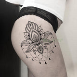 Waterproof Temporary Tattoo Sticker Bird Flower Rose fake tatto Cool flash tatoo tatouage temporaire body art for girl women men