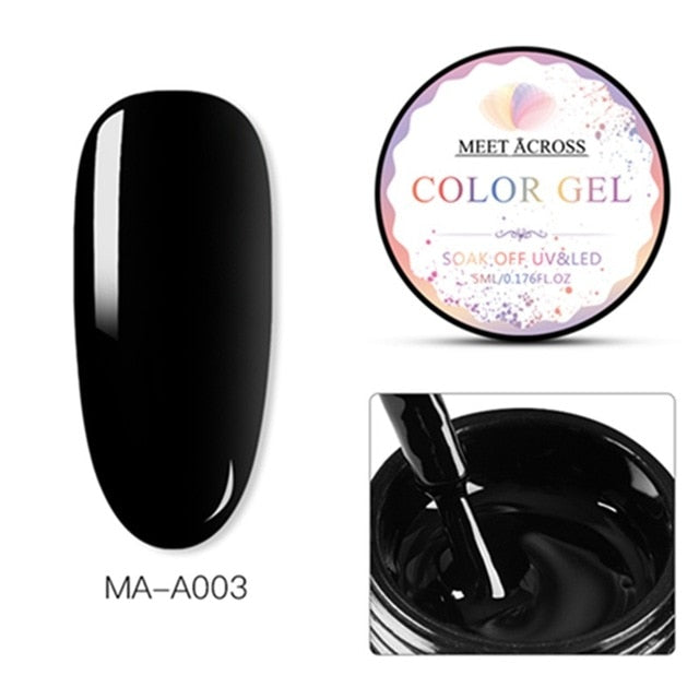 Manicure DIY UV Nail Elastic Drawing Nail Gel Polish For Ladies