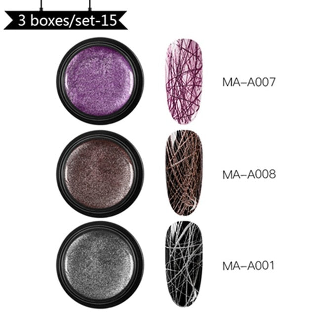 Manicure DIY UV Nail Elastic Drawing Nail Gel Polish For Ladies