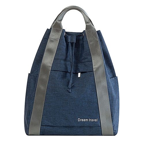 Women Waterproof Messenger Clothing and Shoe Storage Traveling Shoulder Handbag
