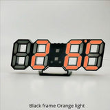 3D LED Wall Clock
