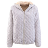 Hooded Autumn To Winter Cashmere Parka Female Coats