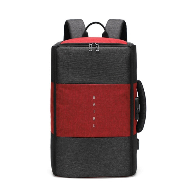 Anti Theft Multifunctional Multipurpose Traveling Business Backpack For Men's All Belongings