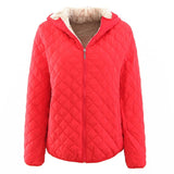 Hooded Autumn To Winter Cashmere Parka Female Coats