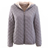 Hooded Autumn To Winter Cashmere Parka Female Coats
