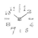 3D Wall Clock Mirror