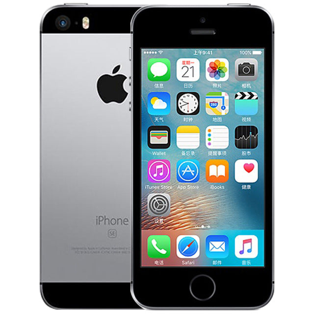 Original Unlocked Apple iPhone SE Cell Phone RAM 2GB ROM 16/64GB Dual core A9 4.0" Touch ID 4G LTE Mobile Phone iphonese ios